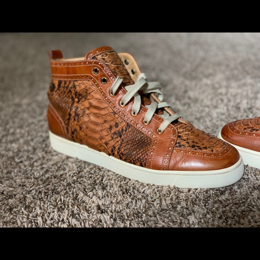 Men’s 12 Anaconda Christian Louboutin sneakers